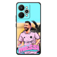 Чехлы для РеалМи 15 Про - Лео Месси Маями (Майами Месси)