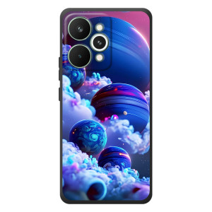 Чехлы КОСМОС для RealMe 15 Pro – Синие планеты