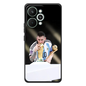 Чехлы Лео Месси Аргентина для RealMe 15 Pro – Кубок Мира