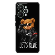 Чехлы Мишка Тедди для РеалМи 15 Про – Модный Мишка