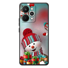 Чохли на Новий Рік RealMe 15 Pro (Сніговик в шапці)