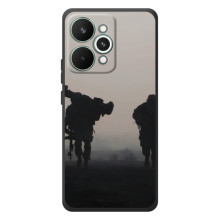 Чехлы на военную тематику для RealMe 15 Pro – Бой солдат