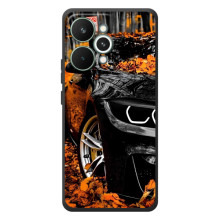 Чехлы с Машинами на РеалМи 15 Про (VPrint) – Черная Машина