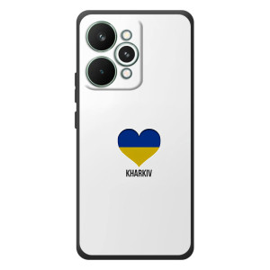 Чехлы силиконовые (Город Харьков) на РеалМи 15 Про – Kharkiv