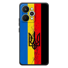 Чехлы УПА (Красно-Чёрный) на RealMe 15 Pro – Флаг УПА