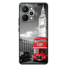 Чехол Биг-Бен на РеалМи 15 Про – Красный автобус