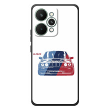 Чехол BMW для РеалМи 15 Про – BMW на белом