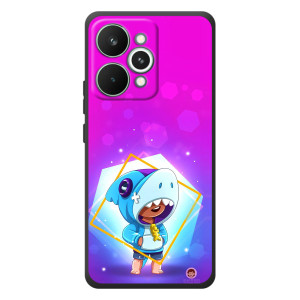 Чехол Бравл Старс для RealMe 15 Pro – Леон в костюме Акулы
