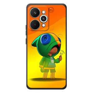 Чехол Бравл Старс для RealMe 15 Pro – LEON в кофте