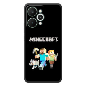 Чохол Майнкрафт на RealMe 15 Pro (AlphaPrint) Minecraft