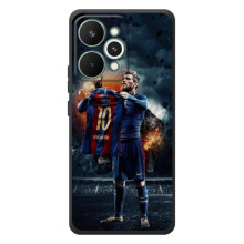 Чехол Месси футболист для RealMe 15 Pro – Месси с футболкой