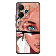 Чехол с печатью для RealMe 15 Pro - (Мода) (AlphaPrint) (Макияж)