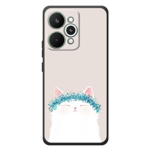 Чехол на тематику: Коты для RealMe 15 Pro – Белый котик