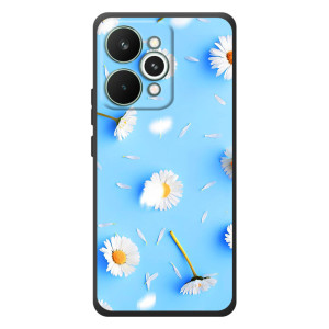 Чехол с Цветами для RealMe 15 Pro (ромашки на голубом)