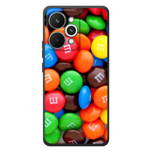 Чохол з зображенням смачної їжі для RealMe 15 Pro – Різнокольорові M&M'S