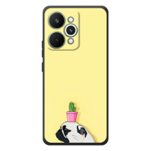 Бампер для RealMe 15 Pro с картинкой "Песики" – Кактус на голове