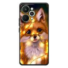 Чехол с Лисичкой для RealMe 15 Pro – Новогодний лисенок