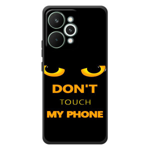Чехол с Прикольным принтом на RealMe 15 Pro – Не трогай мой телефон