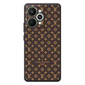 Чехол Стиль Louis Vuitton на RealMe 15 Pro – Фон Луи Виттон
