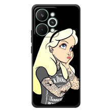 Чехол Стильные девушки на RealMe 15 Pro – Девушка обиделась