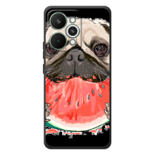 Чохол (ТПУ) Милі песики для RealMe 15 Pro (Смішний Мопс)