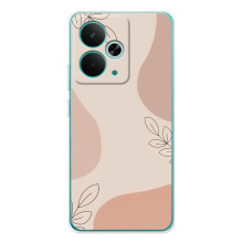 Чохол квітковий дизайн для RealMe 15 Pro – Кориневий фон