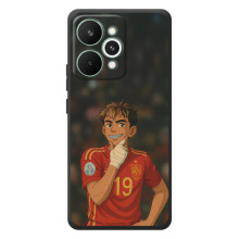 Чехол с футболистом Ламин Ямаль RealMe 15 Pro (Ямаль аниме)