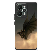 Чехол с принтом дракон Беззубик для РеалМи 15 Про – Дранок Беззубик