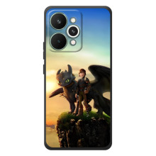 Чехол с принтом дракон Беззубик для РеалМи 15 Про