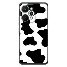 Чехол с принтом коровы на РеалМи 15 Про – Черный принт