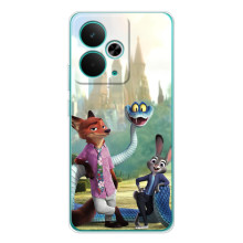 Чохол Зоотрополіс на RealMe 15 Pro – Нік Джуді і змія