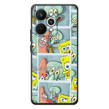 Силіконовий чохол Спанч Боб на РеалМе 15 Про (Фото-БоБ)