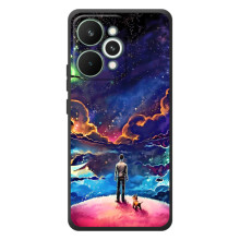 Космические Чехлы для РеалМи 15 Про (VPrint) – Галактический вид