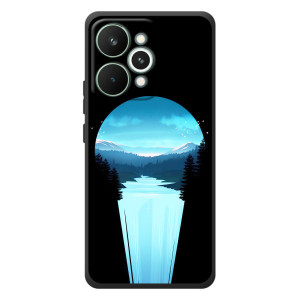 Летний Чехол на RealMe 15 Pro – Синий Водопад