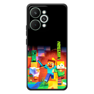 Чохли для RealMe 15 Pro (Персонажі МайнКрафт) – Герой Майнкрафт