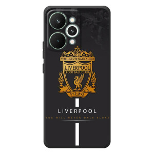 Силиконовые Чехлы принт Футбол на RealMe 15 Pro – Liverpool