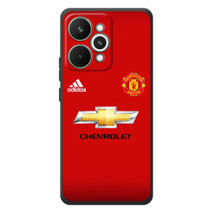 Силиконовые Чехлы принт Футбол на RealMe 15 Pro – Man United