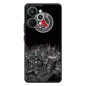 Силиконовые Чехлы принт Футбол на RealMe 15 Pro – PSG