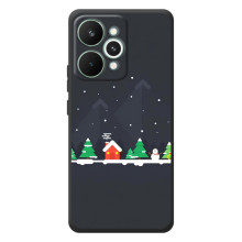 Силіконовий бампер на різдво для RealMe 15 Pro (Місто зимове)