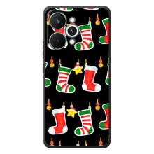 Силіконовий бампер на різдво для RealMe 15 Pro (Різдвяні подарунки)