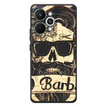 Силиконовый бампер (Работники) на RealMe 15 Pro – Барбер шоп