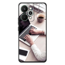 Силиконовый бампер (Работники) на RealMe 15 Pro – Офисный работник