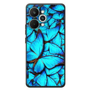 Силиконовый бампер с картинкой животных для RealMe 15 Pro – Крылья бабочек