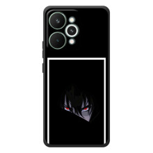 Силиконовые чехлы с глазами Anime для РеалМи 15 Про – Взгляд Саскэ