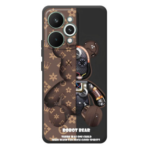Силиконовый чехол для RealMe 15 Pro (Медмедь Луи Виттон)