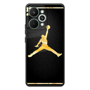 Силиконовый Чехол Nike Air Jordan на РеалМи 15 Про – Джордан 23