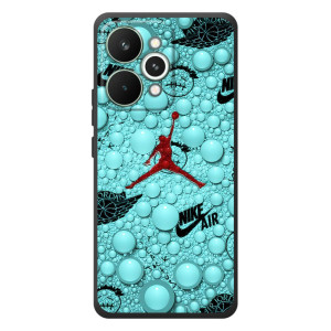 Силиконовый Чехол Nike Air Jordan на РеалМи 15 Про – Джордан Найк