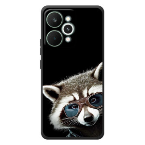 Силіконовий Чохол з Энотами  на RealMe 15 Pro – Стильний Єнот