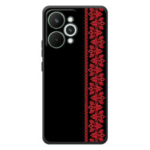 Силіконовый Чохол на RealMe 15 Pro (Червона вишиванка)