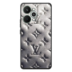 Текстурный Чехол Louis Vuitton для РеалМи 15 Про – Бежевый ЛВ
